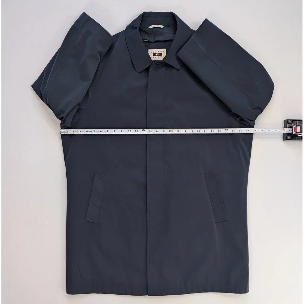 Joseph Abboud Navy Overcoat w/ Removable Liner | 48 Long | Like New